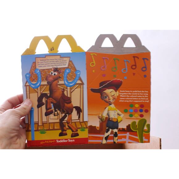 McDonald's Happy Meal Toy Story 2 Boxes Birthday Party Containers